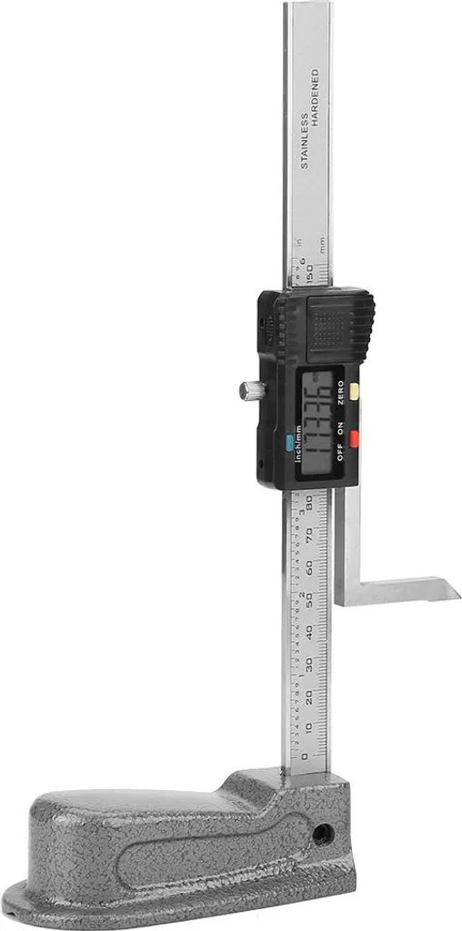 Jauge de profondeur numérique 150mm en acier inox haute précision