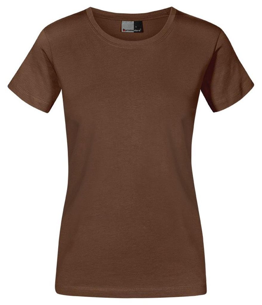 Promodoro - "Premium" T-Shirt für Damen LT2966 (XXL) (Braun)