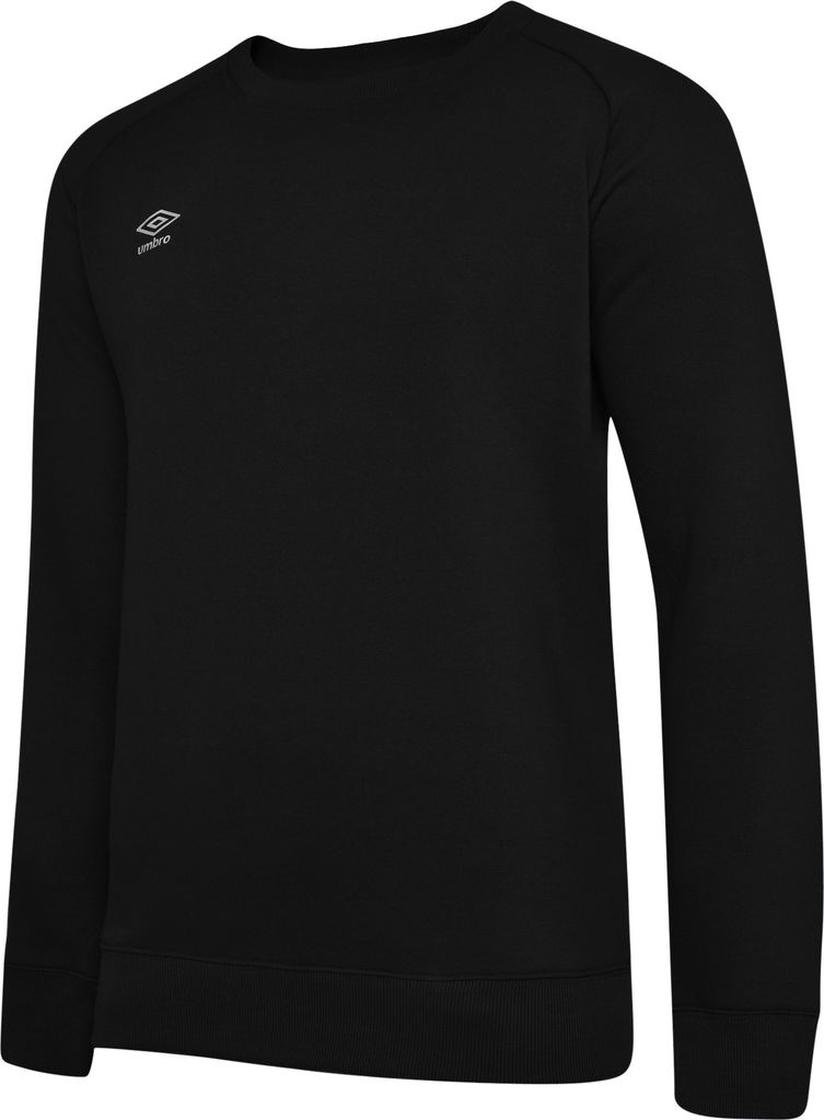 Umbro - "Club Leisure" Sweatshirt für Damen UO193 (XS) (Schwarz/Weiß)