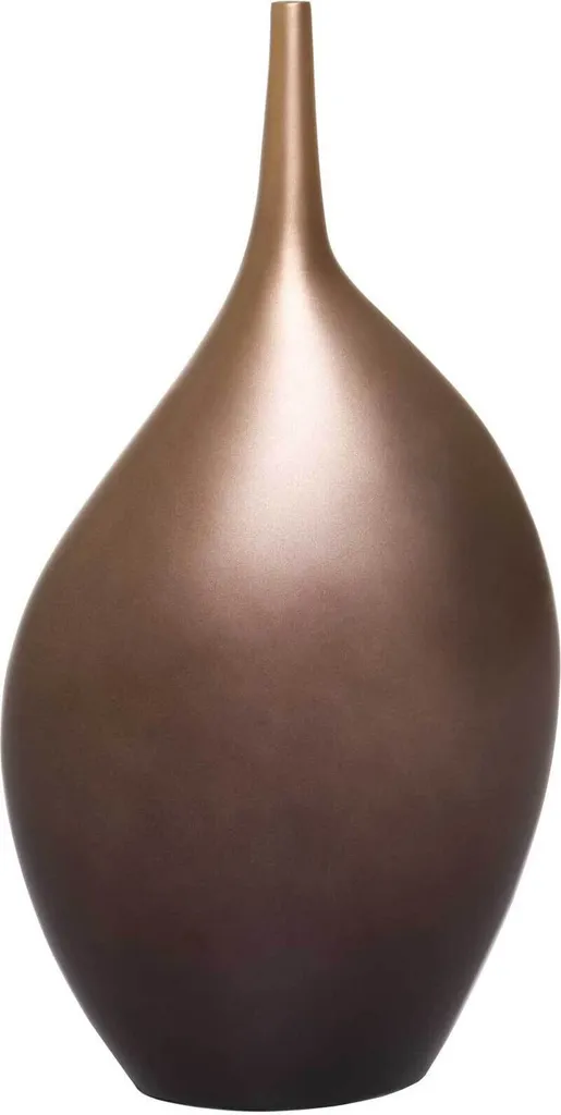 Vase de sol pour salon chic café mat NOBRE VIVANNO en fibre de verre