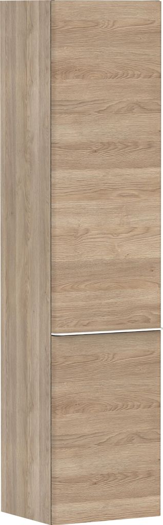 hansgrohe Xelu Q Halbhochschrank, 400x350x1650, 2 Türen, Türanschlag rechts, 3 Glasfachböden, 54141700