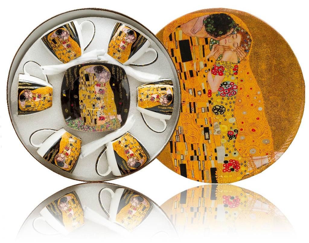 HOME ELEMENTS s Teeservice für 6 Personen, Klimt Kiss dark Produktbild 