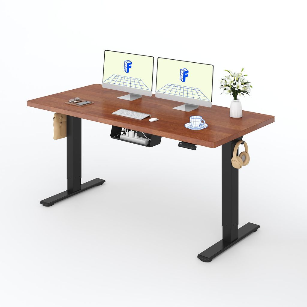 FLEXISPOT Höhenverstellbarer Schreibtisch 160x80 cm, 25 mm Produktbild 
