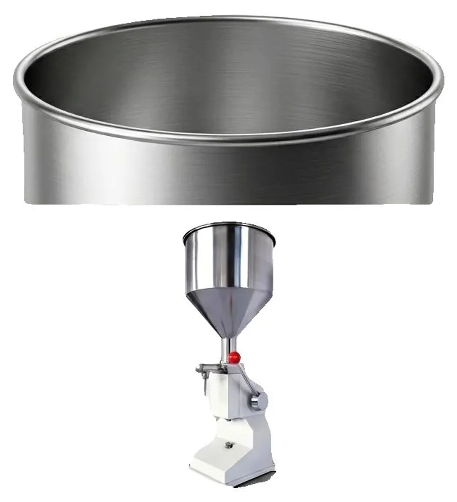 Machine de remplissage manuelle 5-50ml pour produits liquides et pâteux