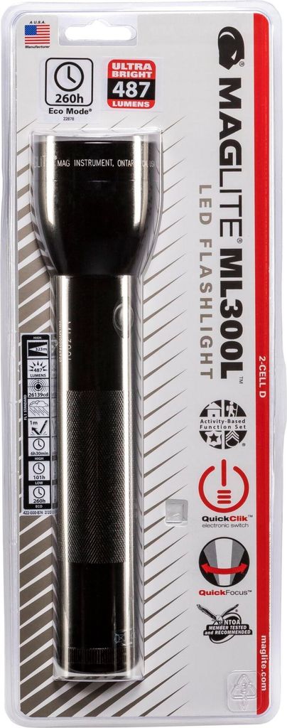 Latarka Maglite ML300L 2 D-Cell Zdjęcie produktu 