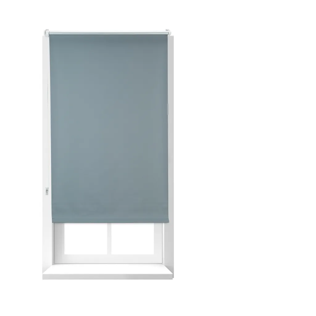 Relaxdays lot de 2 stores d'obscurcissement gris thermiques 60x160 cm