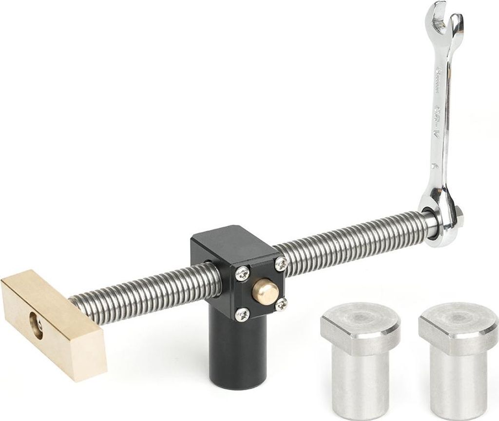 Schnellspann-Klemmvorrichtung für Holzbearbeitung, verstellbarer Werkbank-Schraubstock, Werkstückklemme für Tischlerwerkbänke, Spannwerkzeug f...