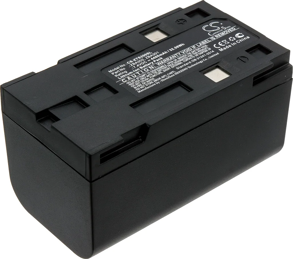 Batterie compatible ZBA302 pour GeoMax : fini les pannes de batterie