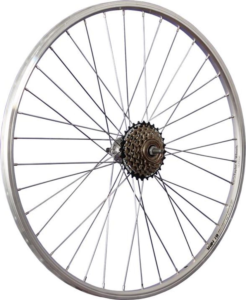 26-Zoll-Hinterrad für Fahrrad YAK19, 6-fach-Ritzel, Produktbild 