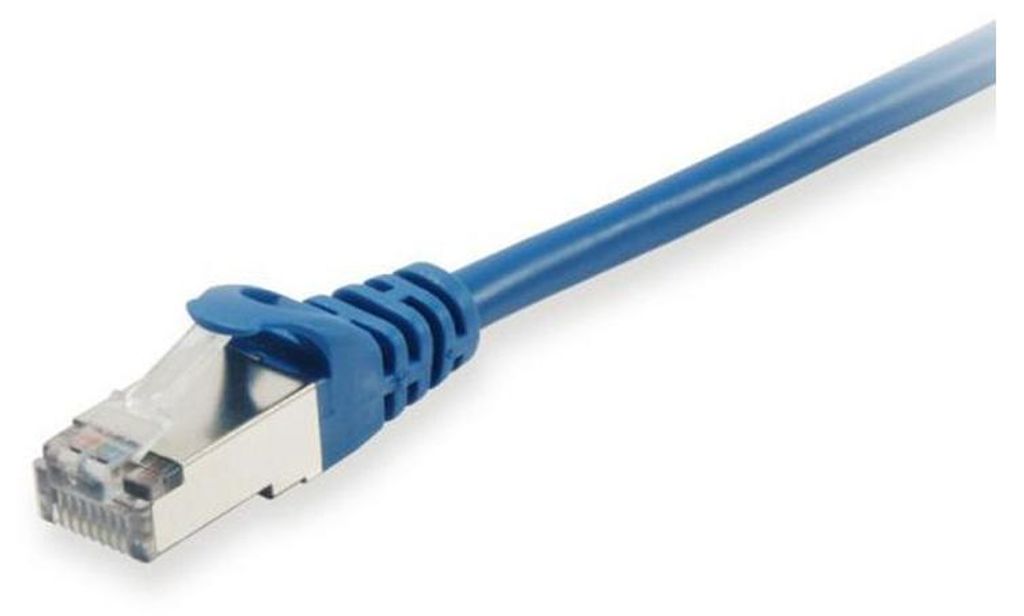 Equip Patchkabel Cat5e     SF/UTP 2xRJ45 10.00m    blau  Produktbild 