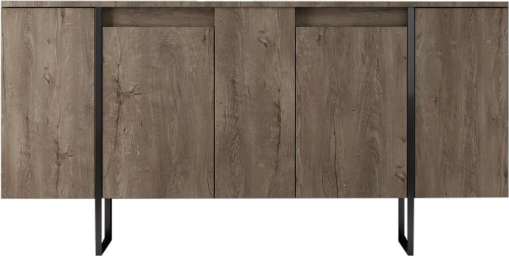 Príborník 4 dvierka s policami B160 cm - LUXE Obrázok produktu 