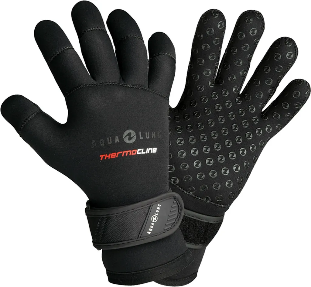 Gants de Plongée Aqualung Thermocline 5mm L pour Eaux Froides et Lacs