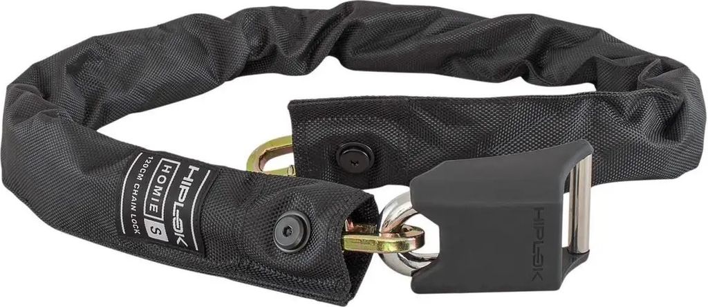 Hiplok Home Silver Black Kette-Schloss