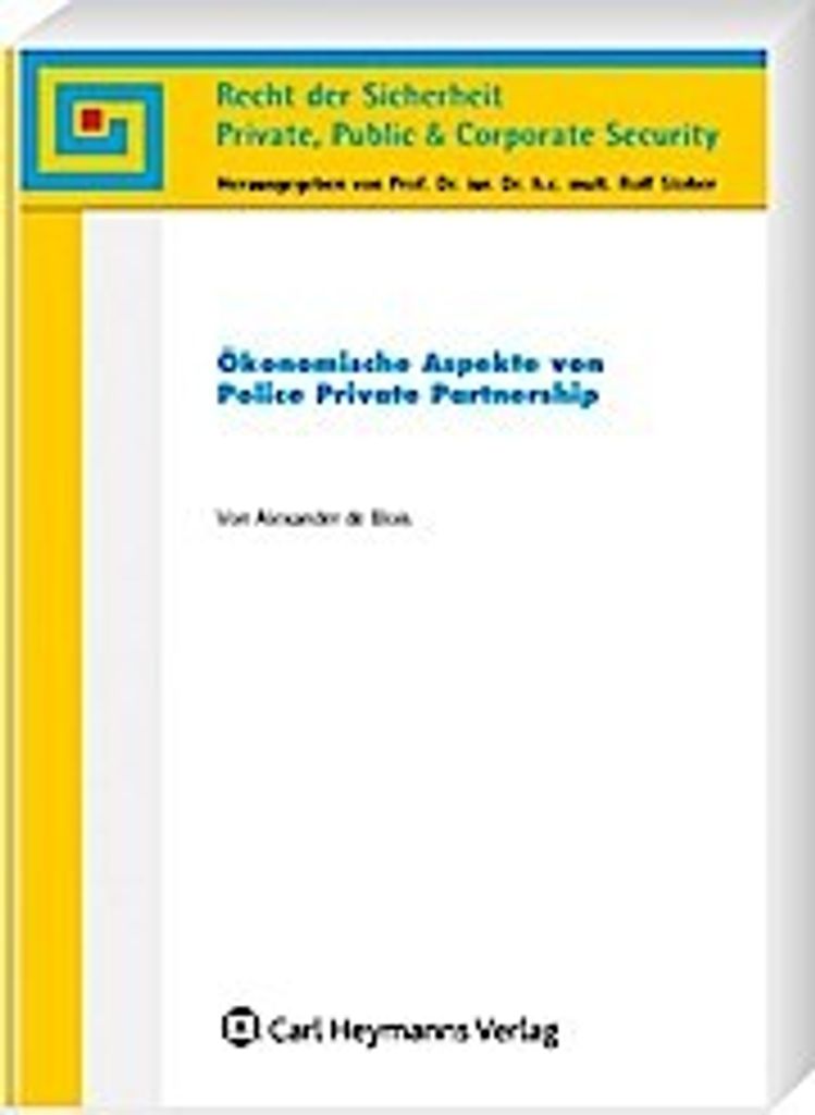 Ökonomische Aspekte von Police Private Partnership