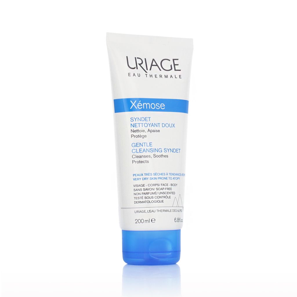 Uriage Xémose Gentle Cleansing Syndet beruhigende Emulsion für trockene und atopische Haut 200 ml