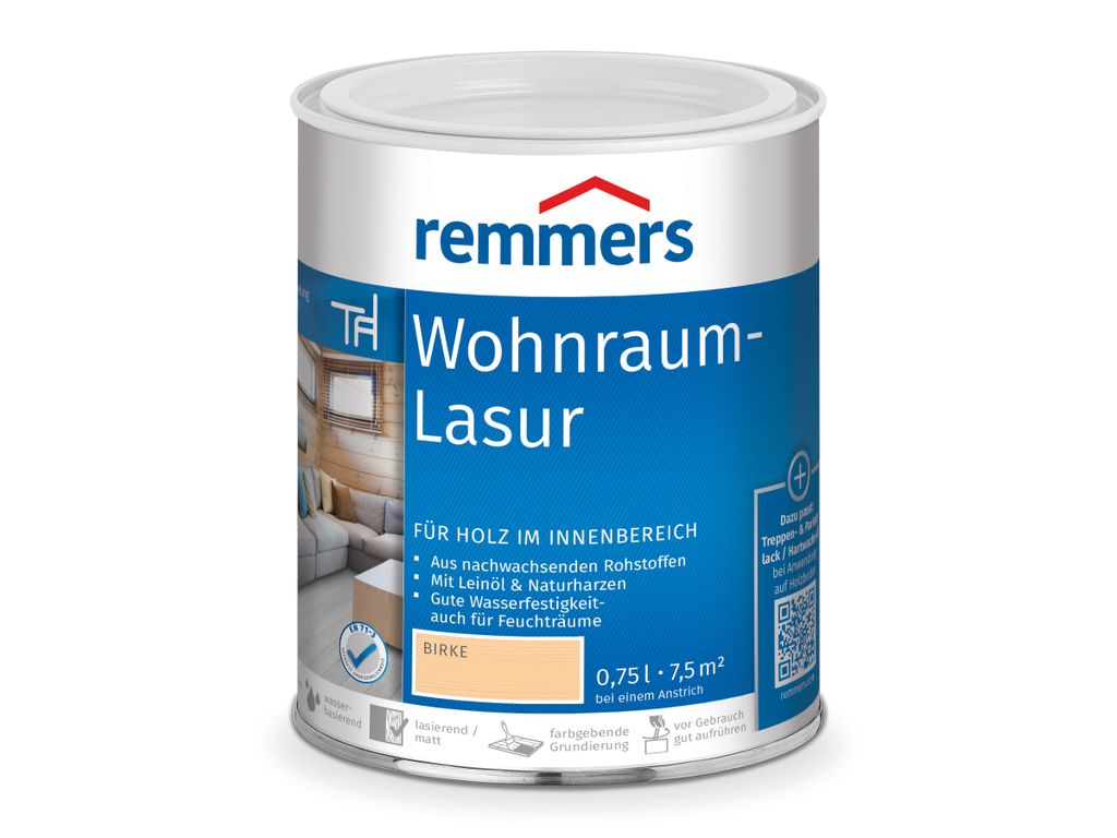 Remmers Wohnraum-Lasur birke 0,75l