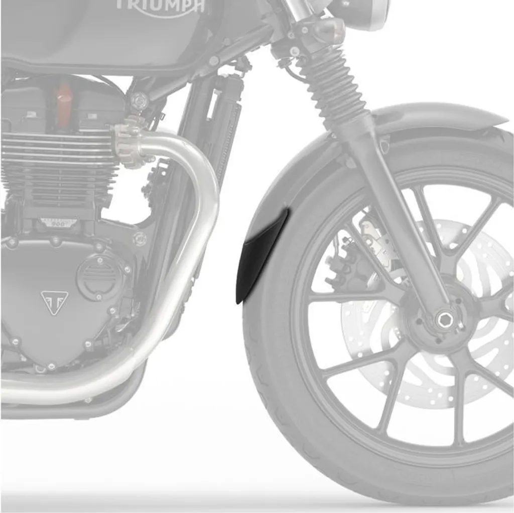 Rallonge de garde-boue avant PUIG 9224N pour Moto Triumph Street Twin