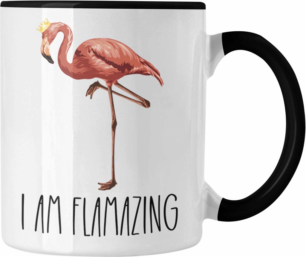 Trendation - Flamingo Tasse Geschenk Flamazing Geschenkidee Produktbild 