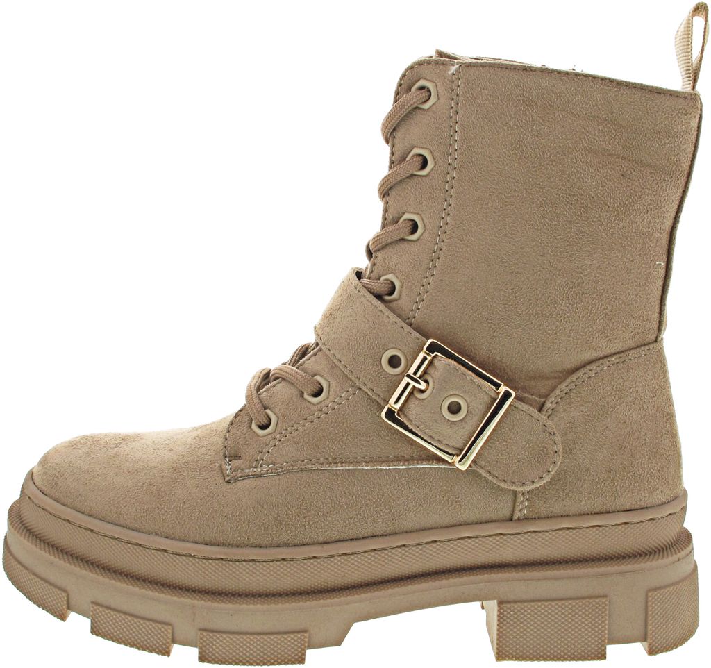 La Strada Schnürboots sand micro Damen 31343439393233 Beige 41 EU
