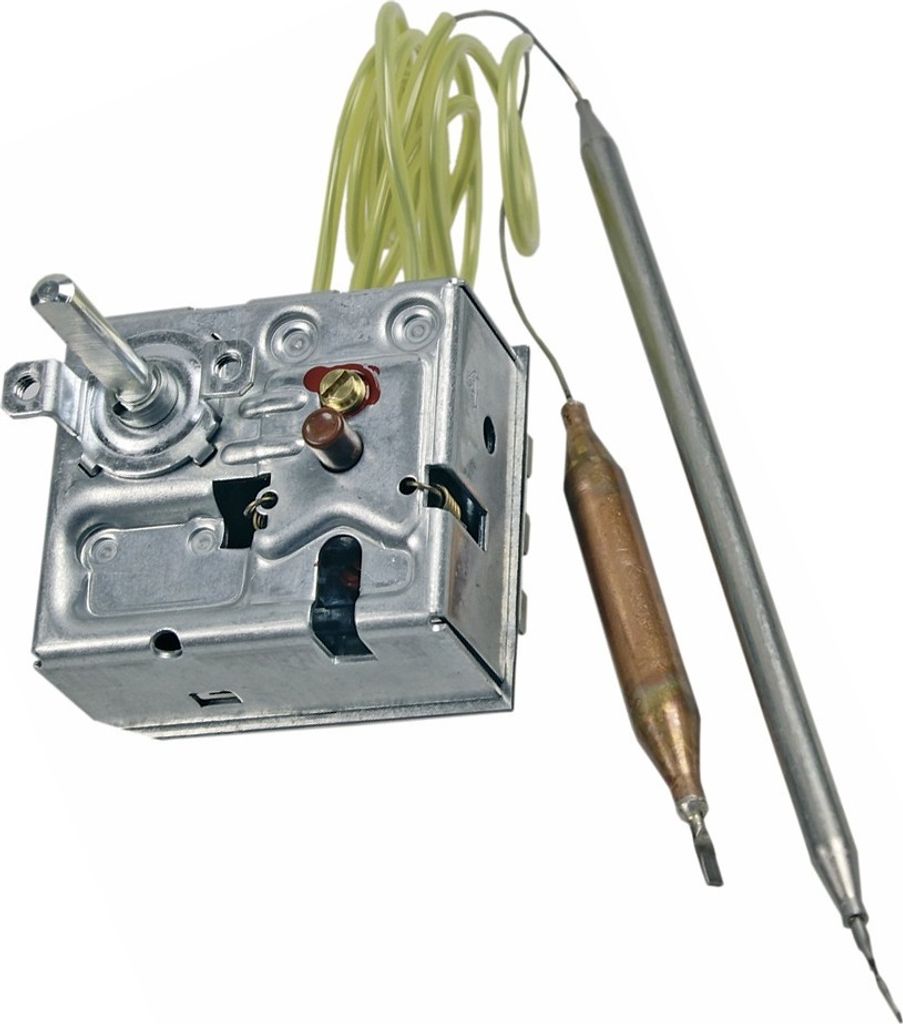 A thermostat regulator with temperature sensors.