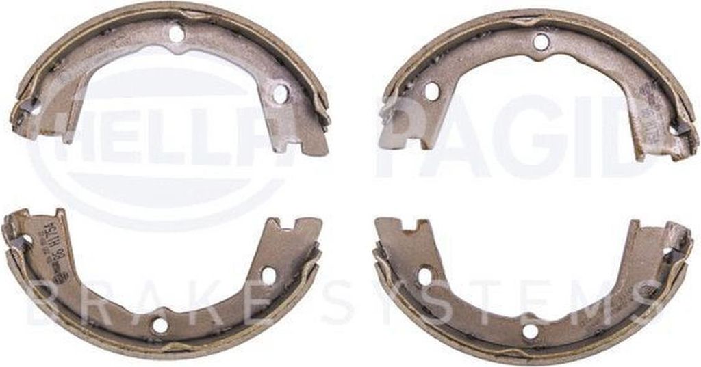 Bremsbackensatz Feststellbremse Ø 190 mm 42 mm HELLA für u.a. IVECO DAILY