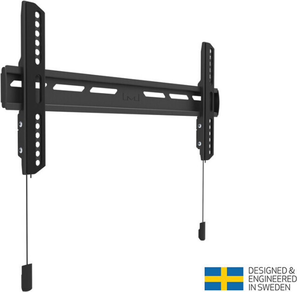 Multibrackets 6553, 81,3 cm (32"), 165,1 cm (65"), 100 x 100 mm, 400 x 200 mm, Aluminium, Kunststoff, Stahl, Schwarz