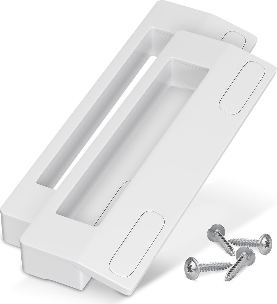 Handgriff Set 2x Türgriff universal 187mm für 90-172mm Schraubenabstand für Kühlschrank