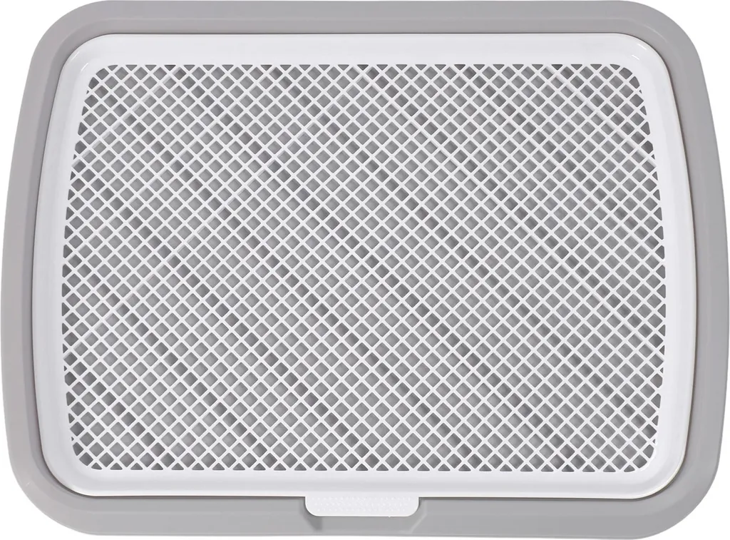 Support Alèse pour Chien Lavable avec Grille en Mesh Anti-Fuite Gris Pro