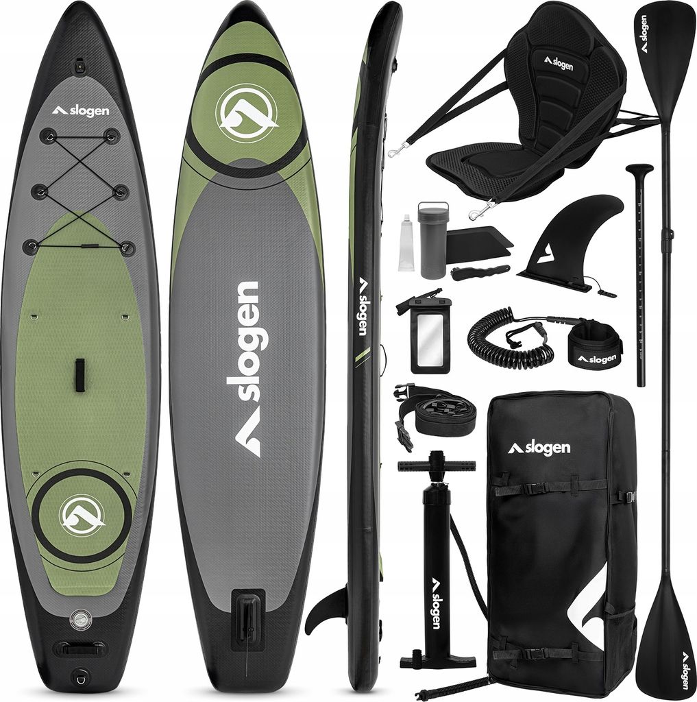 Sup Active 350Cm 2In1 Aufblasbares Brett Mit Gopro Halterung Und Zubehör