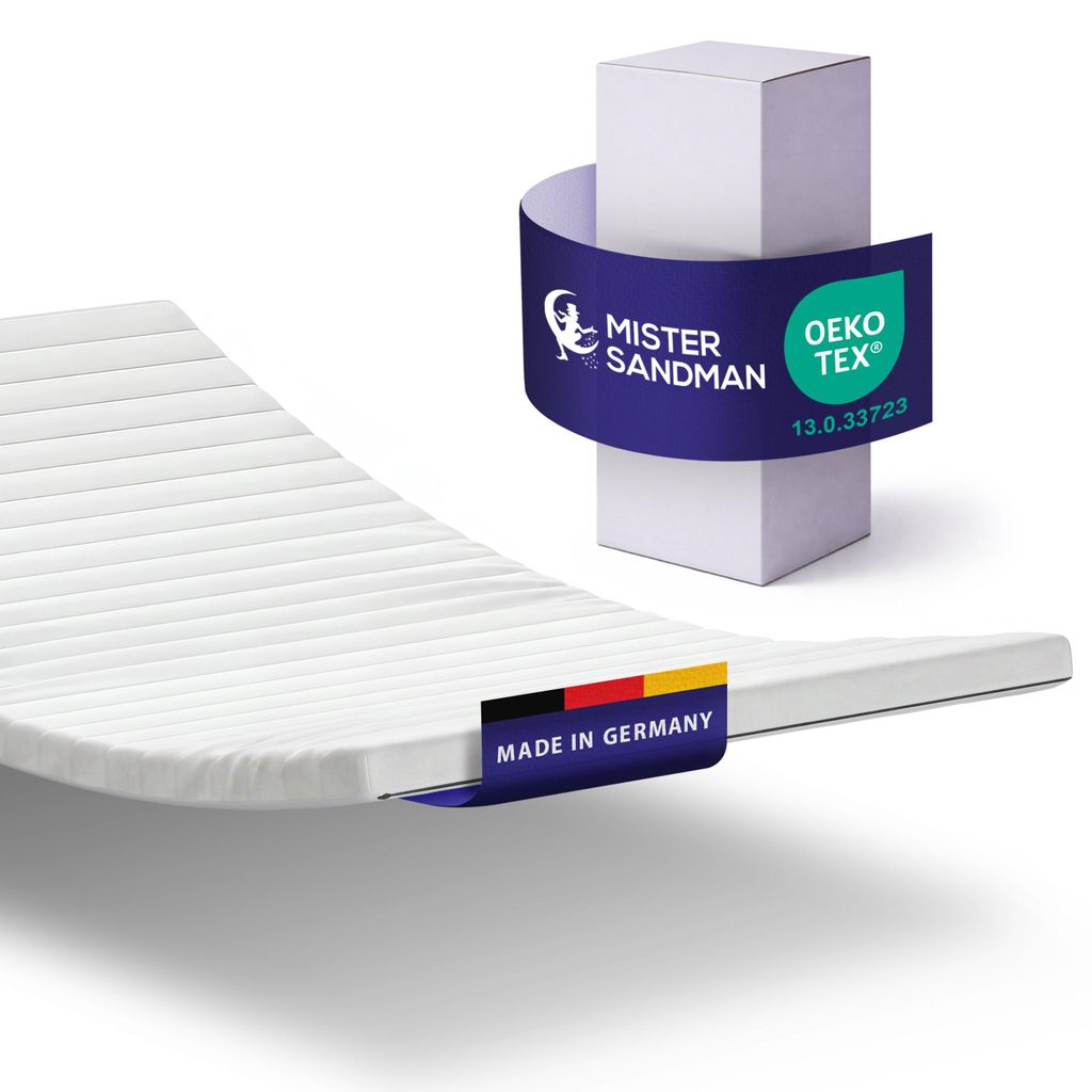 Kaltschaumtopper 200x200 für Allergiker geeignet - Matratzen Topper für alle Betten & Matratzen