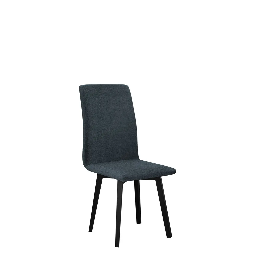 Sedia Design Blu Marino Adkins 2 | Arredamento Cucina Minimal Nero