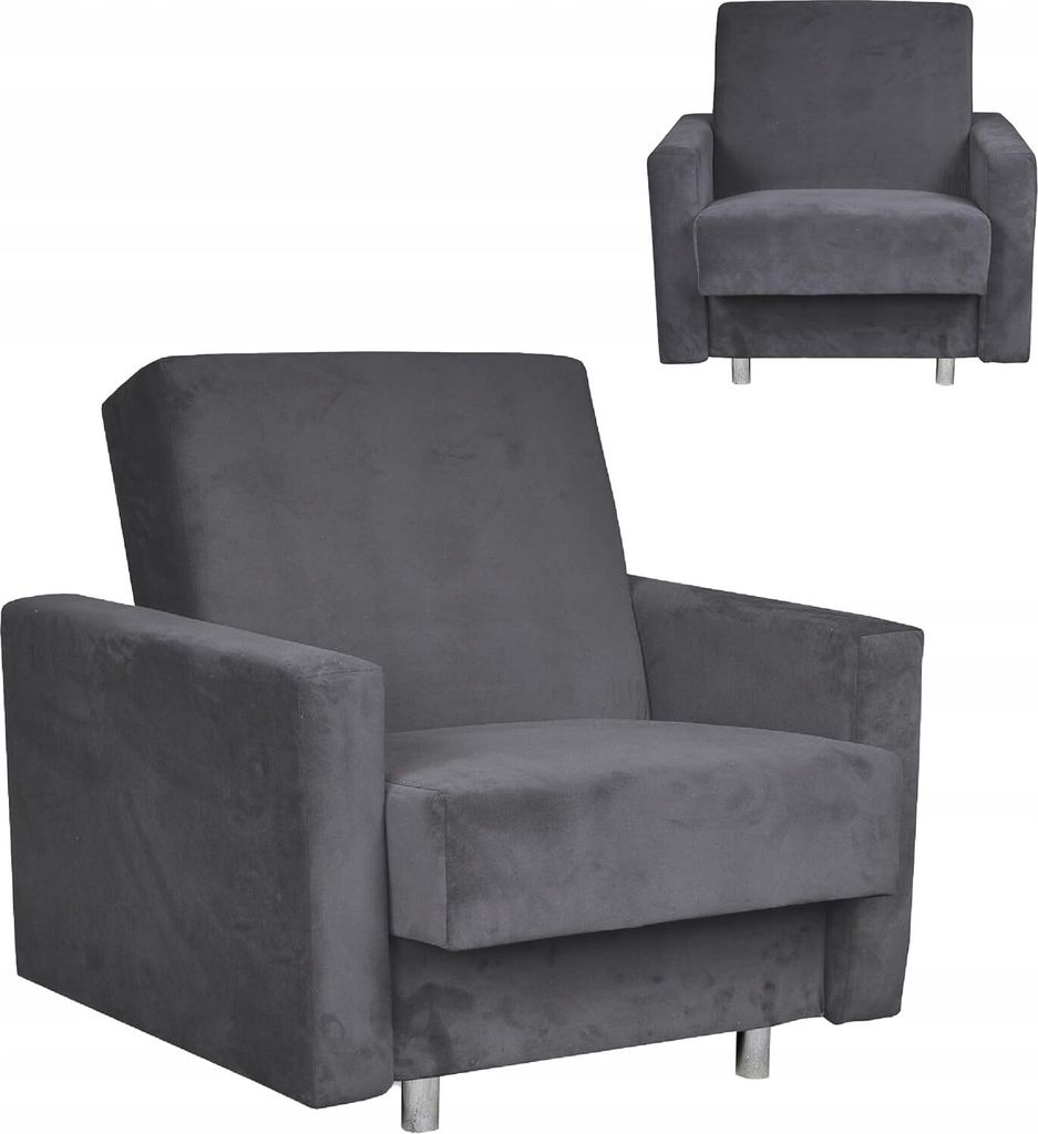 Family Meble Sessel Alicja Relaxsessel Fernsehsessel Bequemer Sessel aus Webstoff Loungesessel Ruhesessel Für Wohnzimmer Schlafzimmer Büro (TRINI...