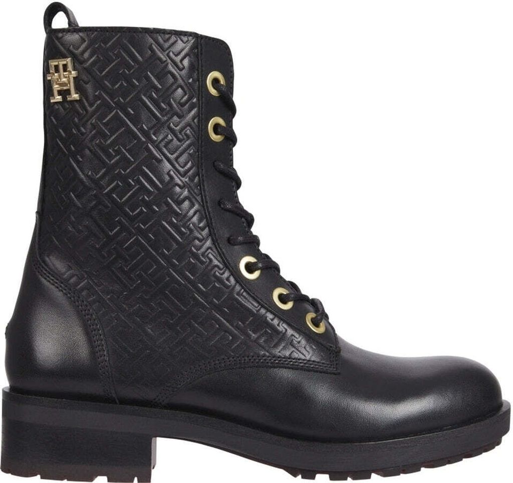 Tommy Hilfiger Damen Stiefeletten FW0FW06817 BDS Farbe: Schwarz Größe: 36