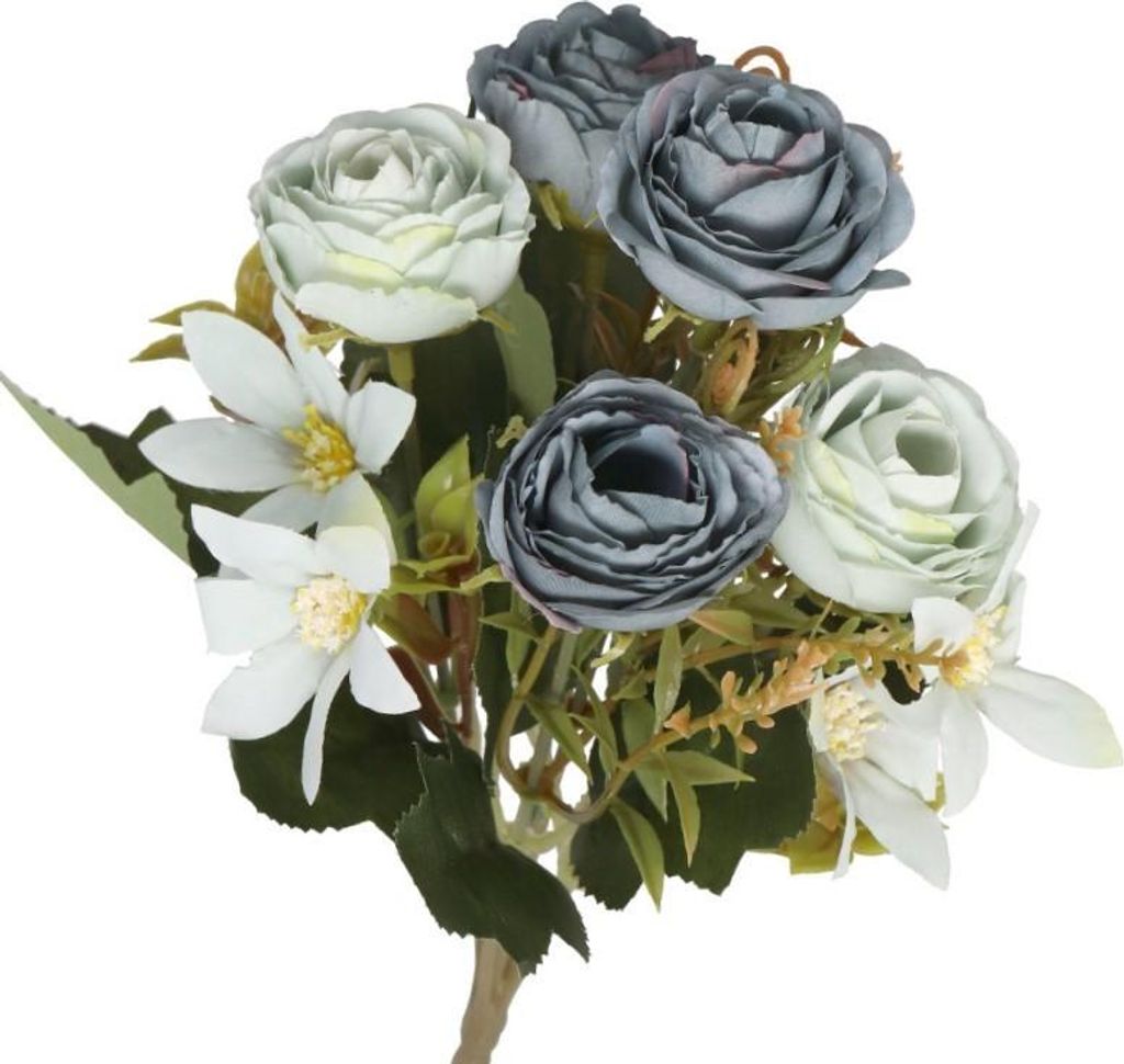 Künstliche Blumen Wie Leben Pflanzen Rose Rosen Bouquet