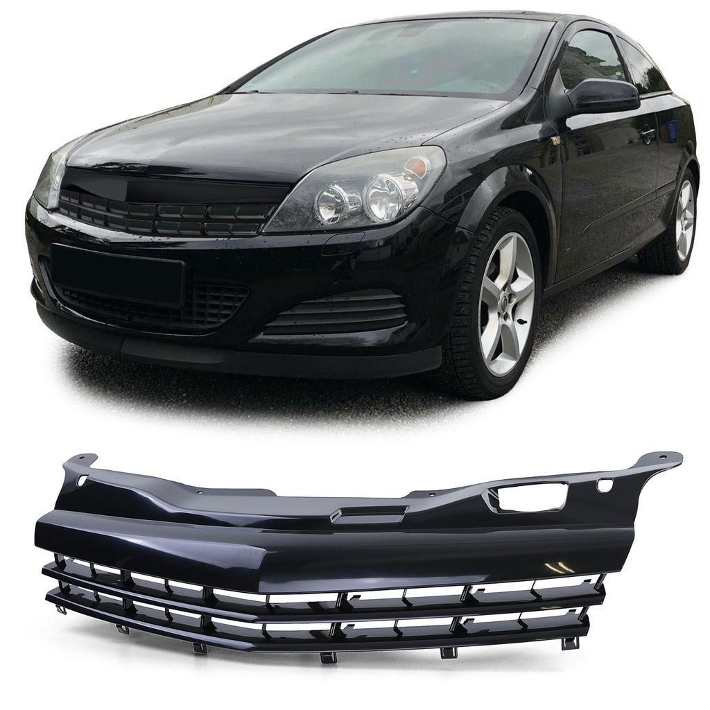 Sportgrill schwarz für Opel Astra H GTC / TwinTop Produktbild 