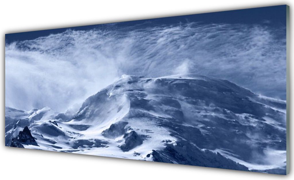 Acrylglasbilder 125x50 Wandbild Druck Gebirge Landschaft