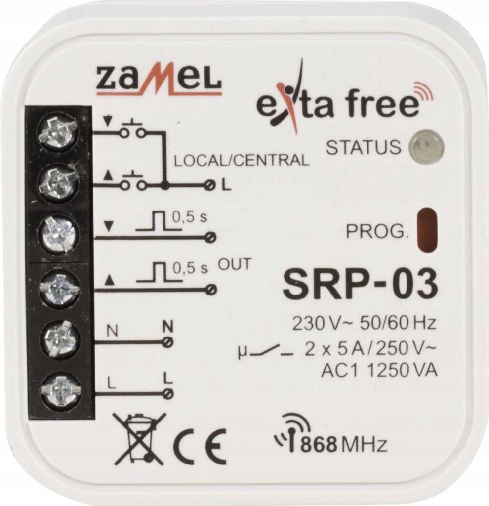 Zentrale Rollladensteuerung SRP-03 Zamel Smart Home