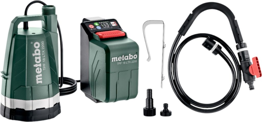 Pompe immergée 18V (Machine seule) TPF 18 LTX 2200 - METABO Image du produit 