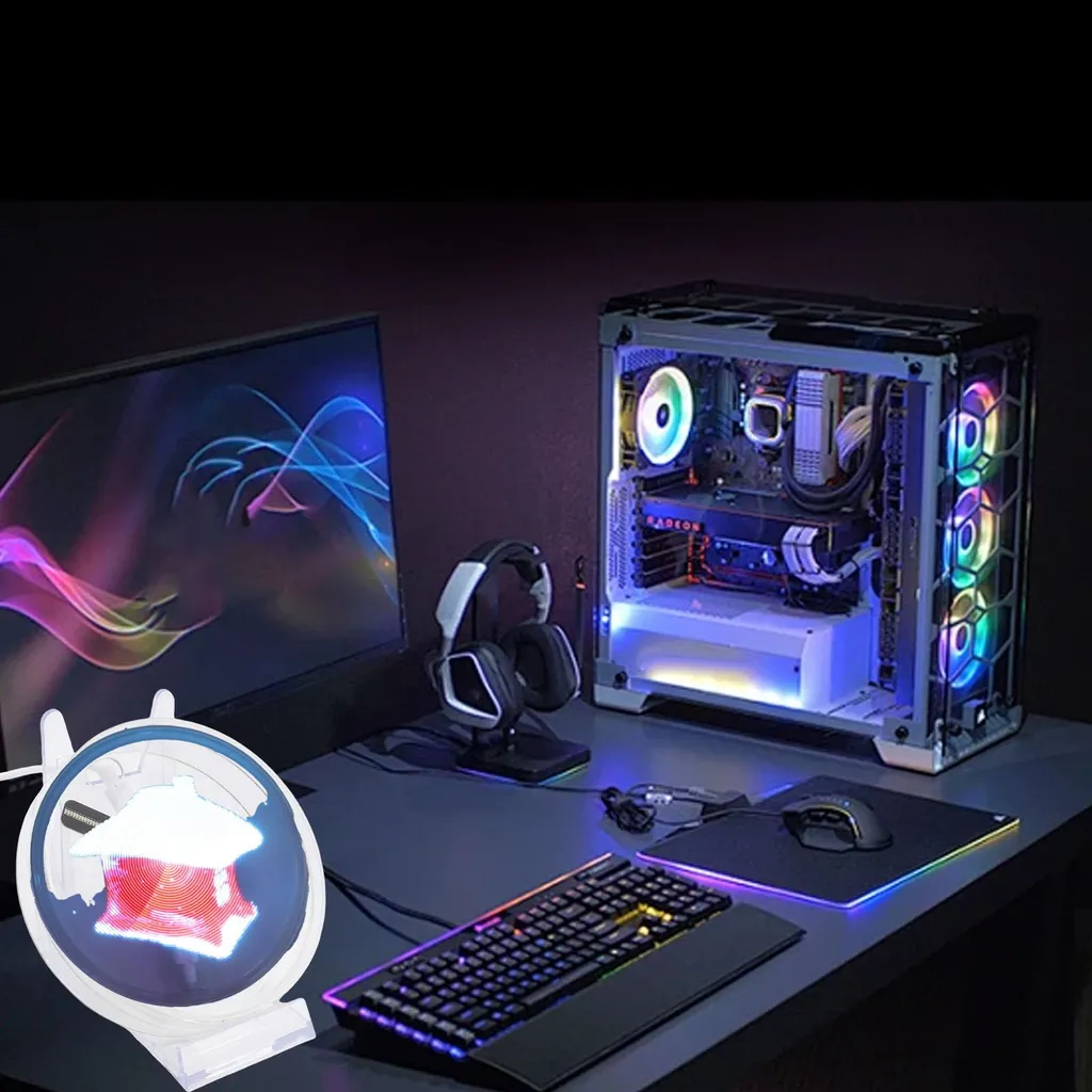 Solution d'affichage 3D holographique WiFi pour vitrine et stand - 4