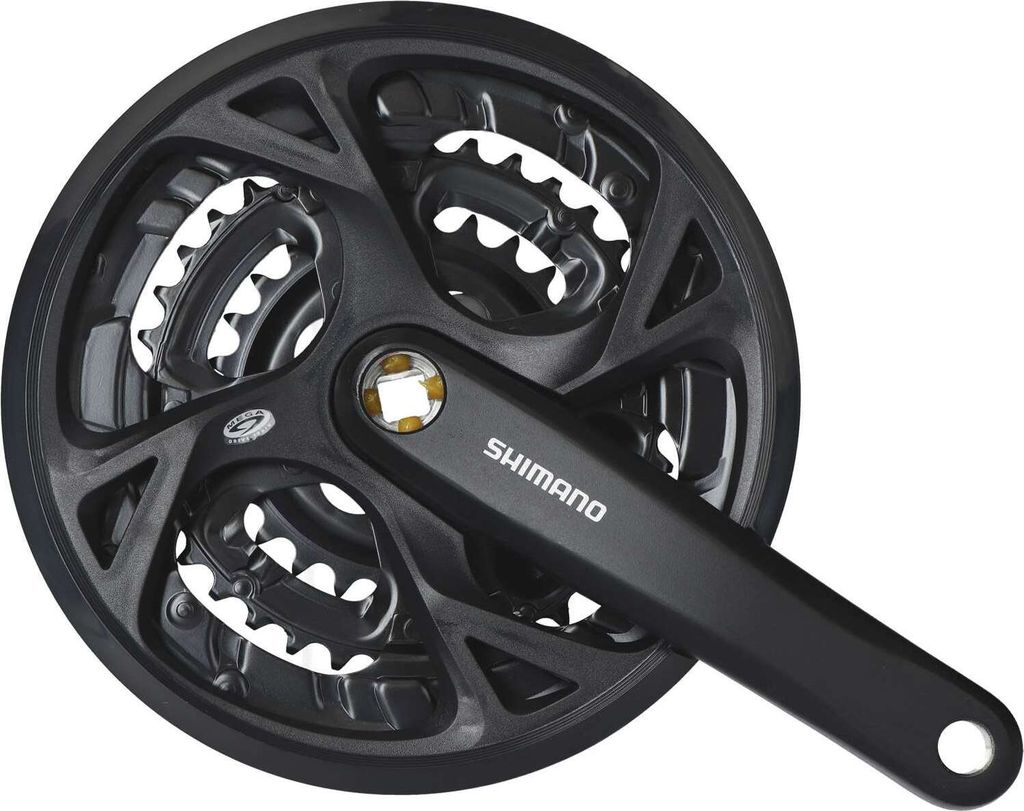 Pedivelle Shimano Acera FC-M371 170mm 4 bordi 48-36-26 nero Immagine del prodotto 