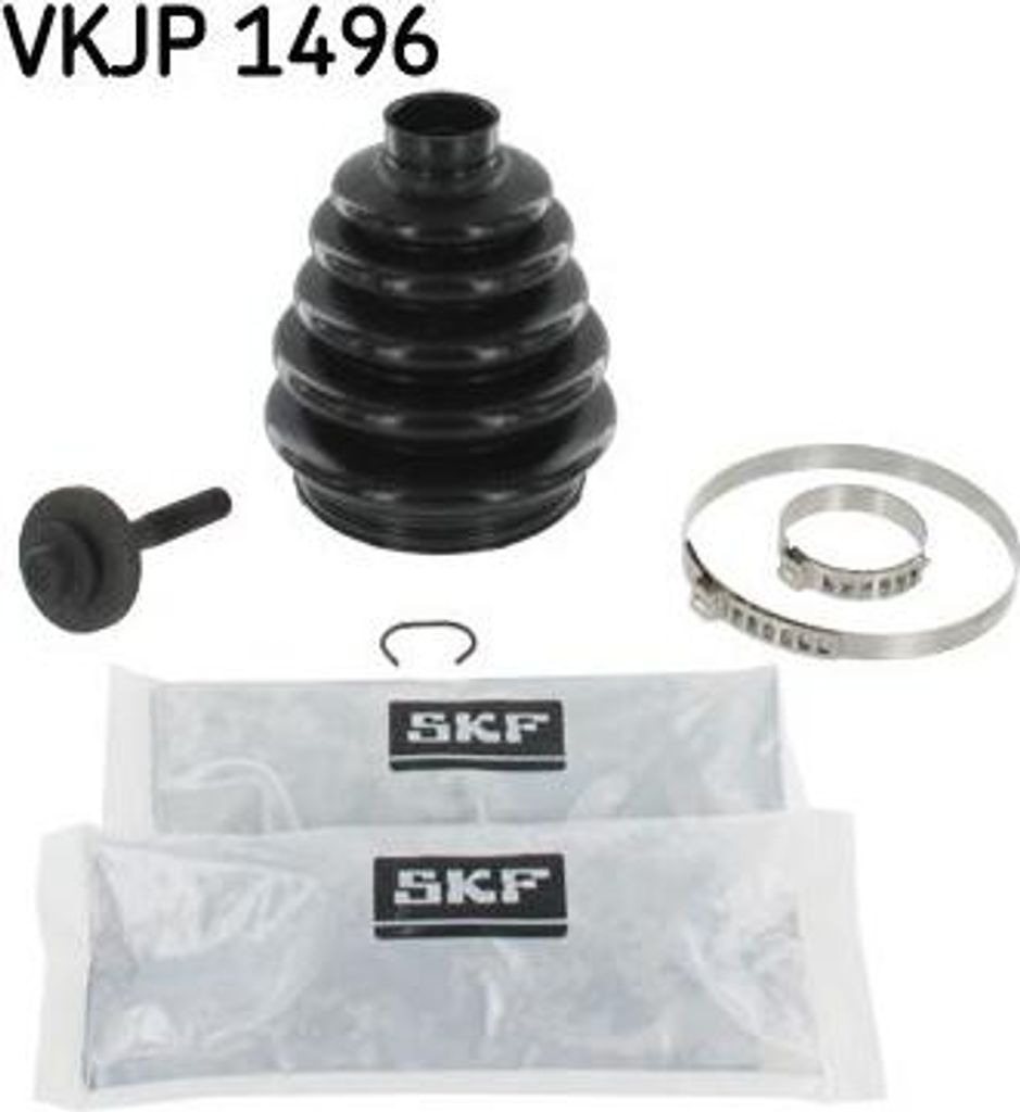SKF VKJP 1496 Manschettensatz, Antriebswelle OE 1302510 kompatibel mit C-Max, Focus