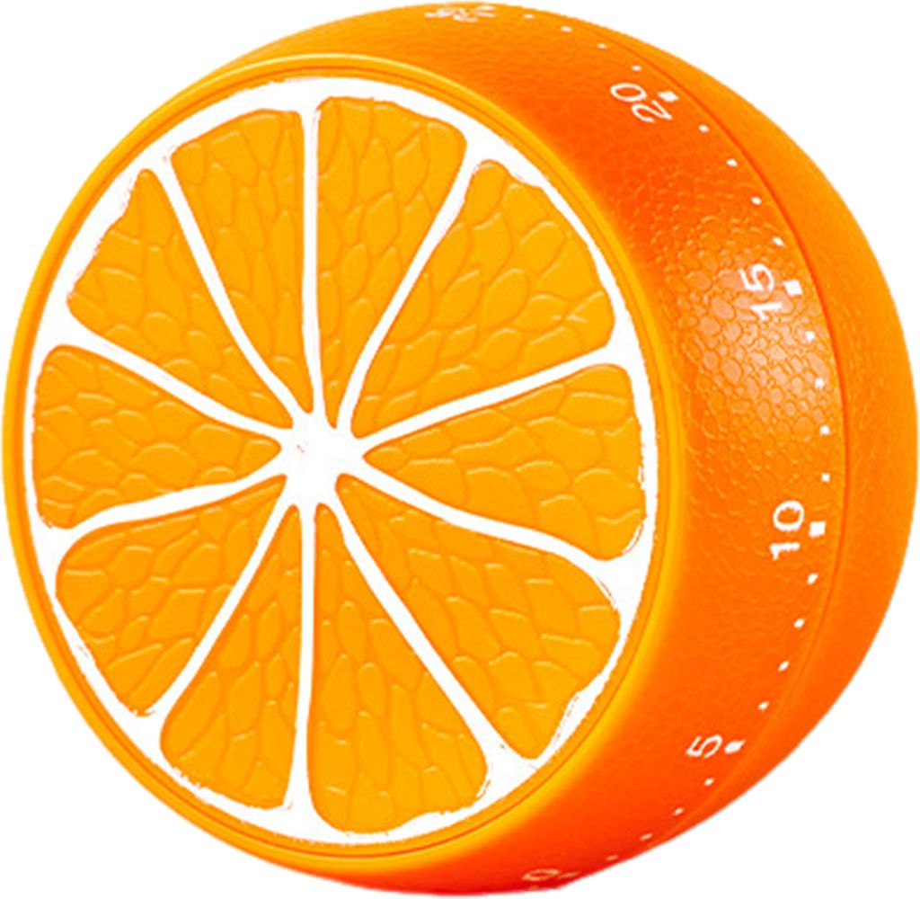Magnetischer Timer, Zitrone, Wassermelone, Küchen-Kochtimer, Fruchtförmiger visueller mechanischer Timer, manueller Countdown-Timer für das Stud...