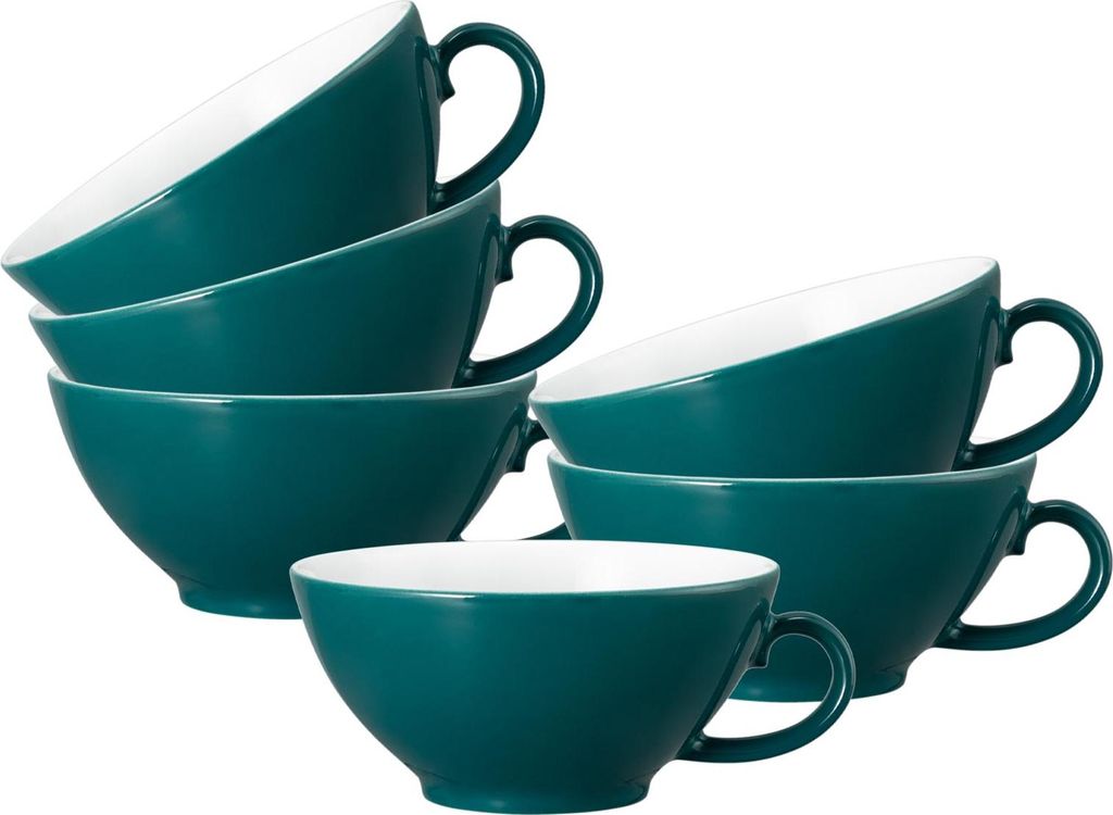 Seltmann Weiden Life Fashion Teetasse 140 ml 6er Set - Trendy Petrol