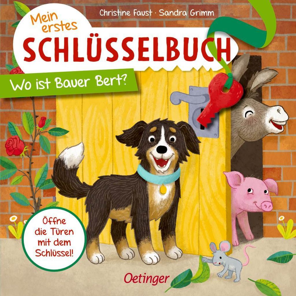 Mein erstes Schlüsselbuch. Wo ist Bauer Bert? Immagine del prodotto 