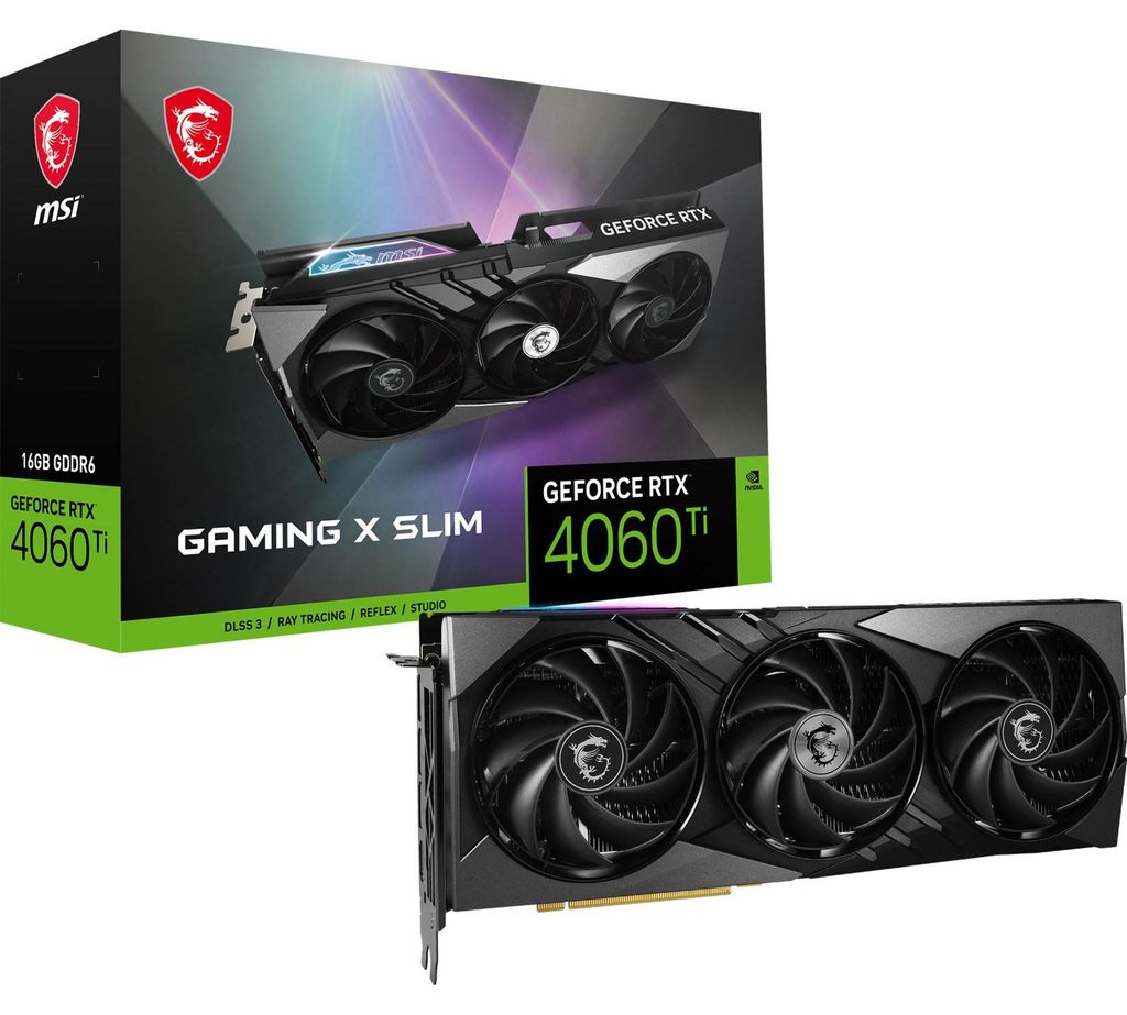 MSI V517-002R GeForce RTX 4060 Ti GAMING X SLIM 16G Produktbild 