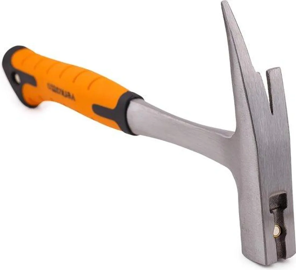 Hachette de camping 600g en acier forgé et manche ergonomique souple