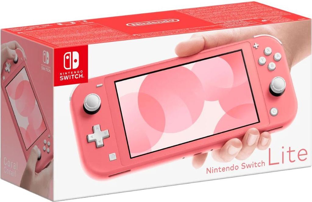 Nintendo Switch Lite Koralle Handheld