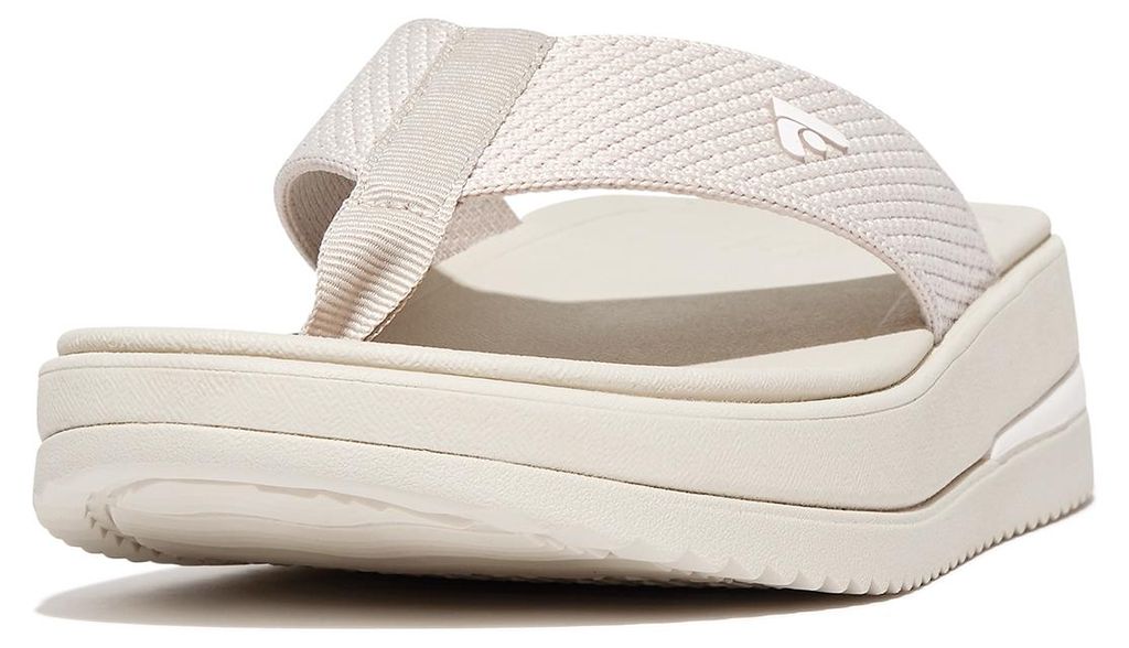 FITFLOP FitFlop Surff Two-Tone Webbing Toe-Post Sandals BEIGE 40