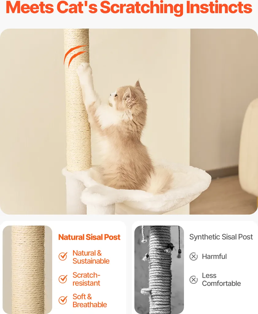 Arbre à chat pour grand salon et centre d'activité intérieur xxl - 3