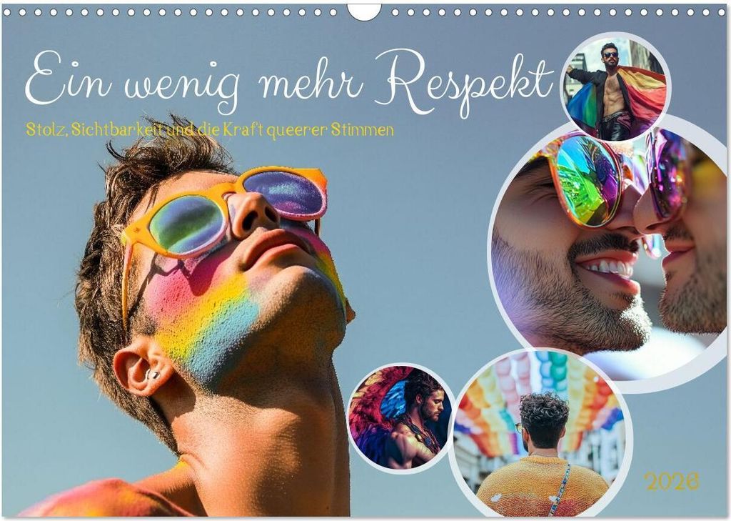 Ein wenig mehr Respekt (Wandkalender 2026 DIN A3 quer), CALVENDO Monatskalender